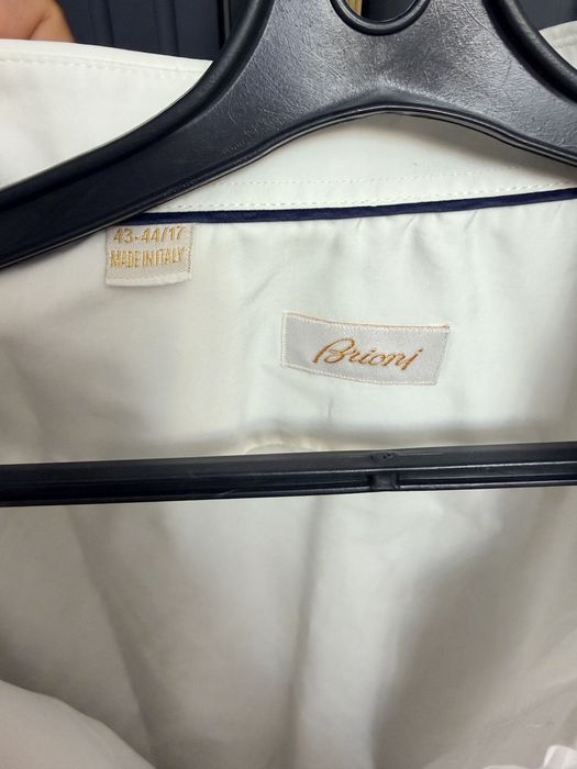 Рубашка белая  BRIONI оригинал