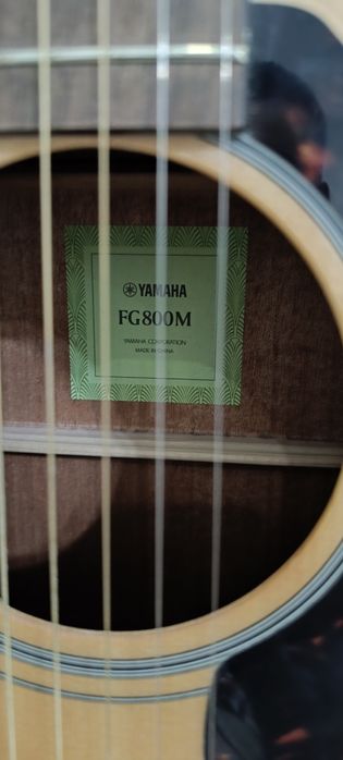 Yamaha FG800M акустическая гитара