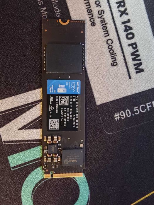 НОВ ! Western Digital Blue SN5000 SSD диск, 2TB, M.2 PCI Express 4.0 NVMe