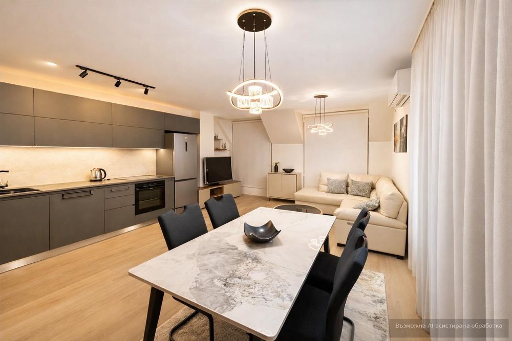 Луксозен ДВУСТАЕН апартамент в района на Центъра