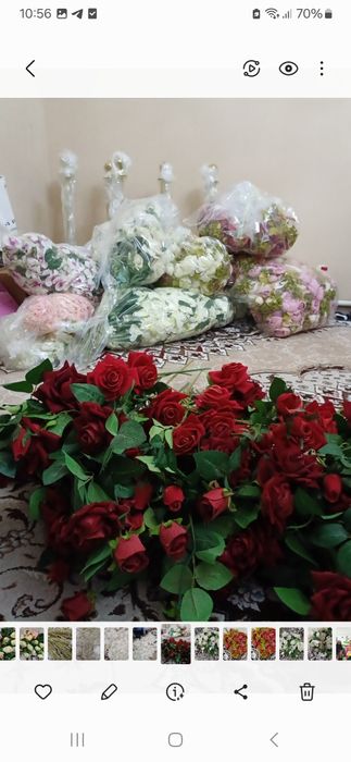 Цветы искусственные для оформления мероприятий