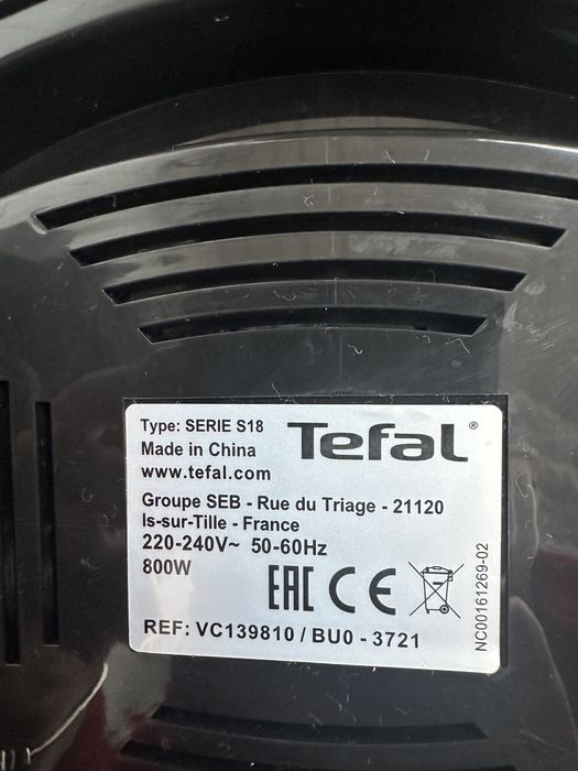 Aparat de gatit la aburi TEFAL MiniCompact VC139810, 2 cosuri