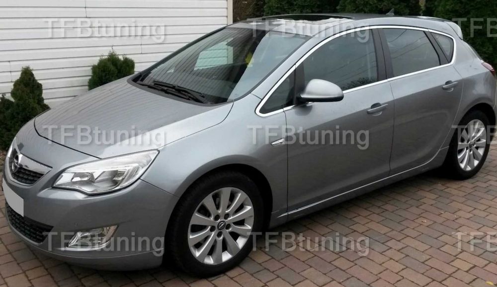 Prelungire bara fata fusta spoiler lip OPEL ASTRA J BREAK COMBI / 5D