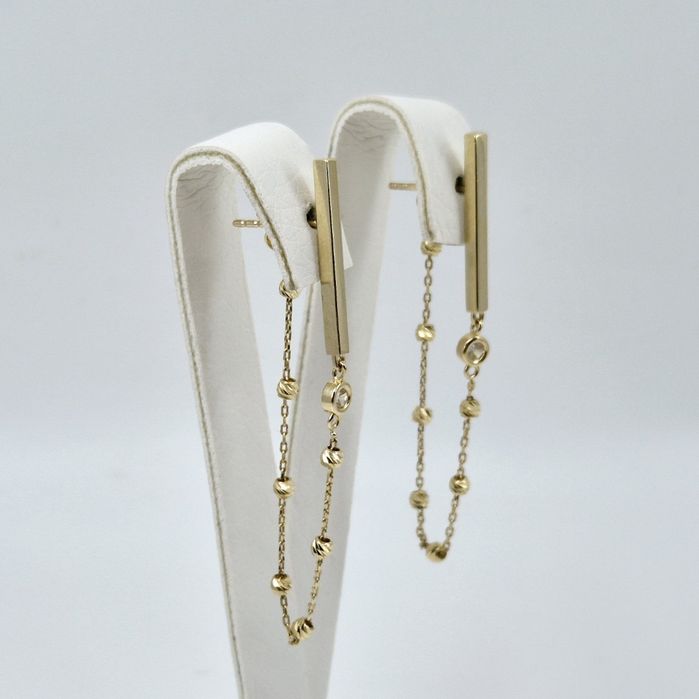 Cercei din aur de 14k, 2.55g | GlobalCash.ro #LU29441