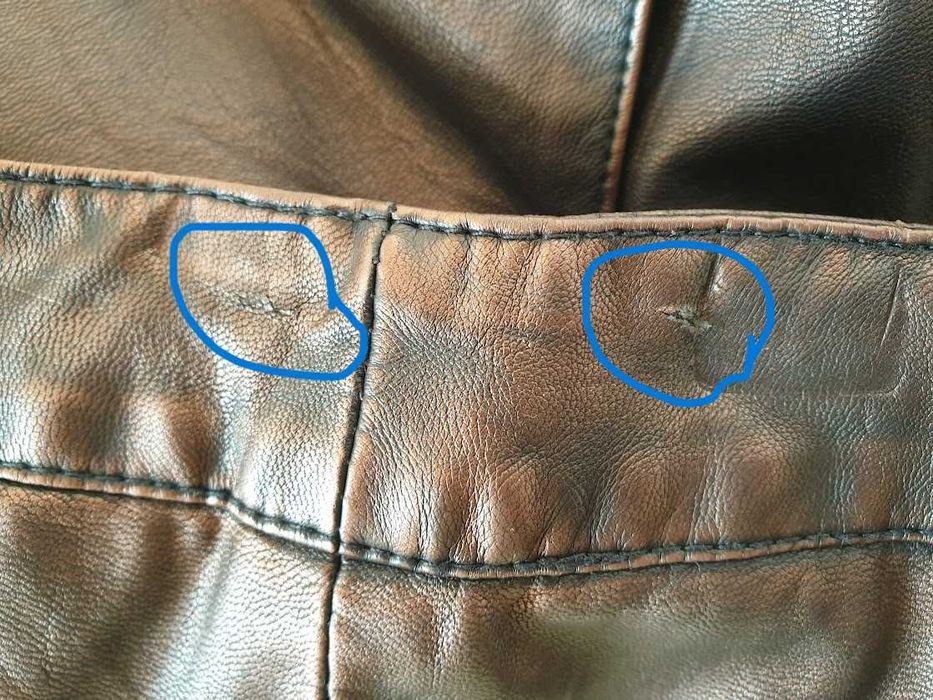 Fusta piele eco More&More,marimea L,ca noua(defect)