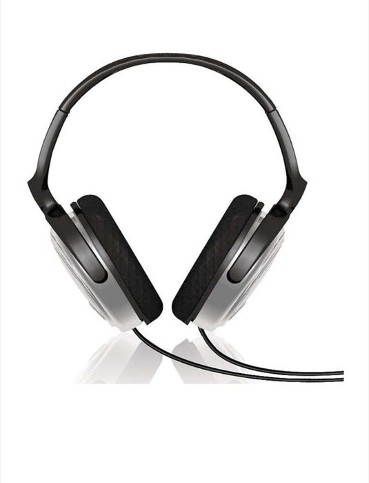 Casti Audio Over-Ear Philips cu fir, Negre,Originale,Noi