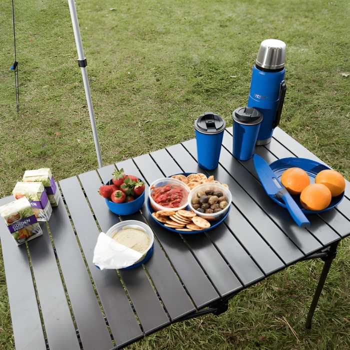 Сгъваема маса за къмпинг 95x55 см