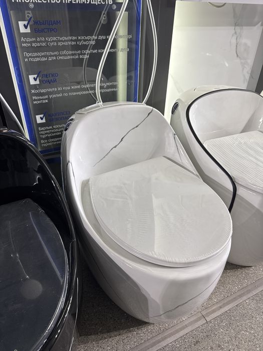 Унитаз монолит Яйцо