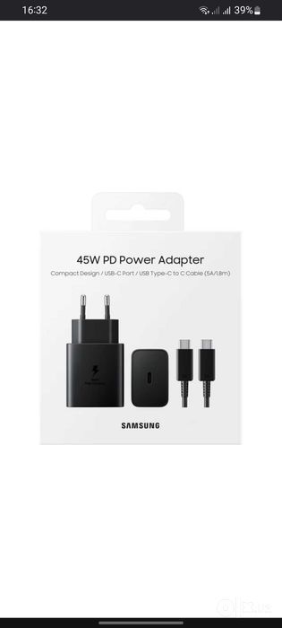 Samsung Zaryadchik sotiladi, Original 45W