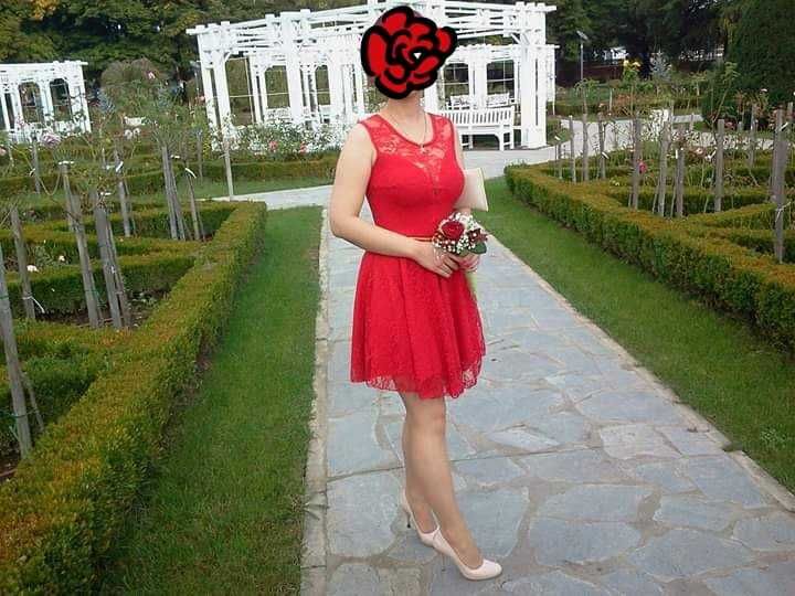 Rochie rosie 65 lei