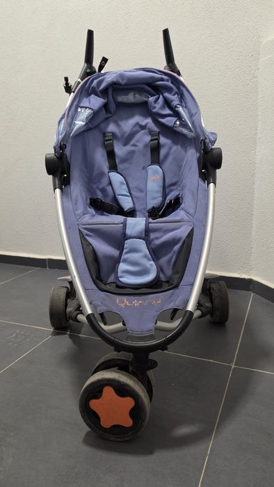 Лятна количка Quinny Zapp electric blue + сак +  защитен чадър