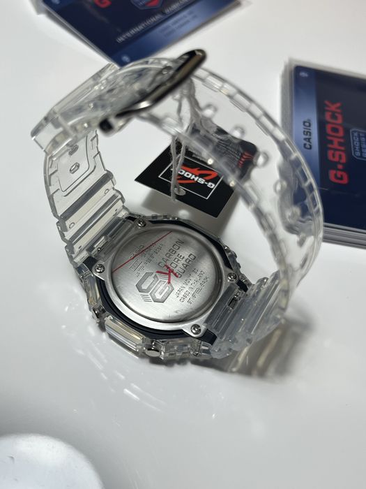 Ceas Casio G-Shock GA-2100BM-7A2 „CasiOak” - Transparent / Cadran Albastru