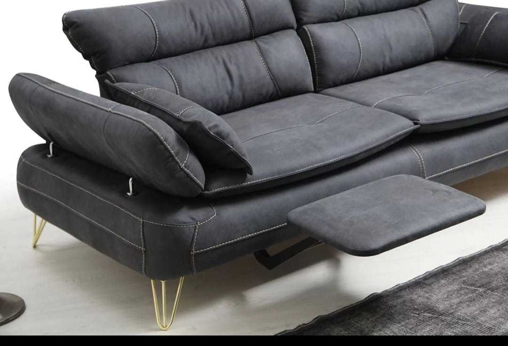 Suporturi extensibile pentru picioare – pentru canapea sau 2 scaune