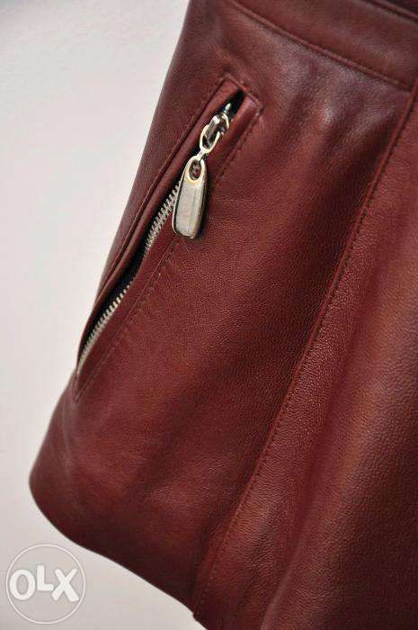 Jacheta din piele sport