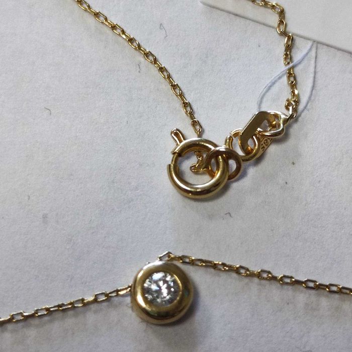 Златно колие 1.16гр.48см.