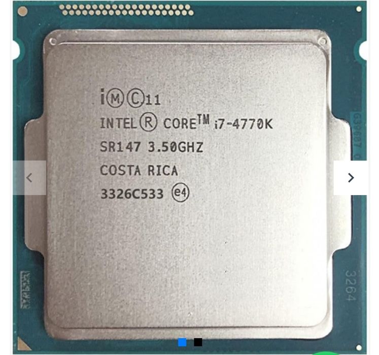 I7 4770 Procesor / GTX 750 TI 2GB placa video /  8GB RAM Hyperx Fury 1866 Mhz