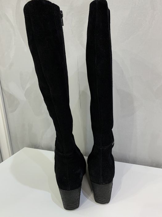 Сапоги hogl зима замша