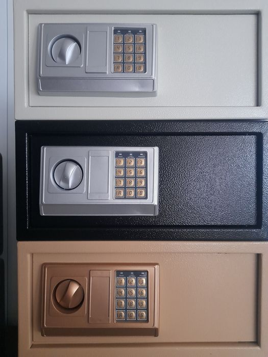 Электронный сейф 43×20×33 см. Доставка бепул.