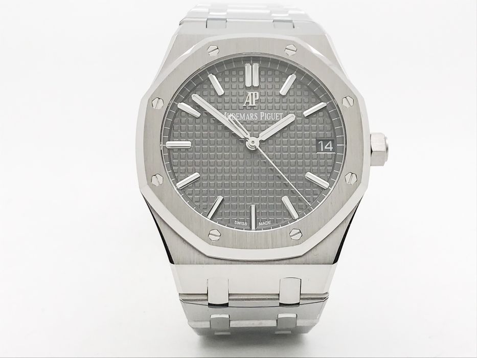 Audemars Piguet Royal Oak 41mm Grey Dial - мъжки часовник - QC снимки - гаранция
