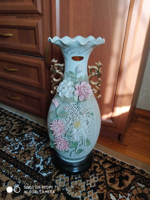 Ваза напольная фарфор китай