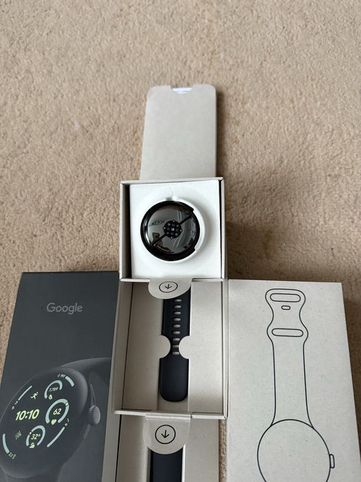 google pixel watch 3 45 mm ca Nou  obsidian