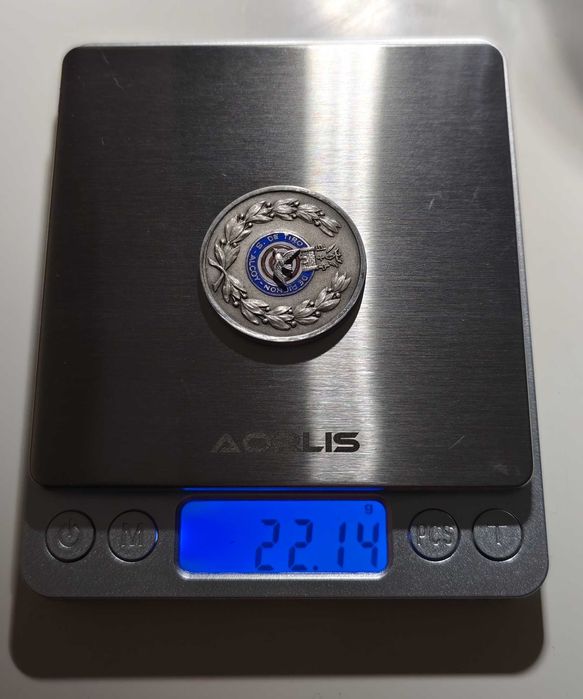 medalie / monedă / jeton de argint