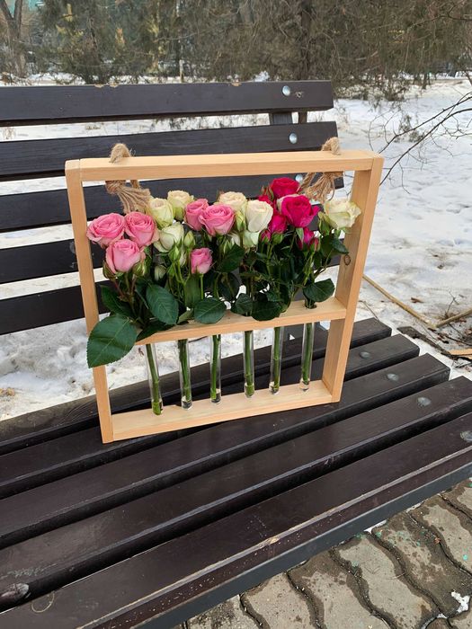 Цветы в рамках, подарочные наборы