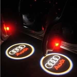 Lampi cu logo AUDI pentru portiere Audi A1, A4, A5, A6 , TT - Fara Eroare