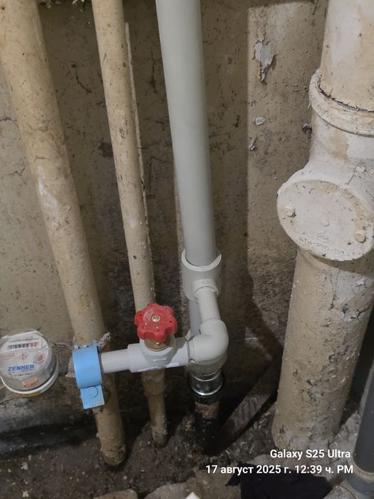 Подмяна на щрангове в жилищни, търговски и промишлени сгради