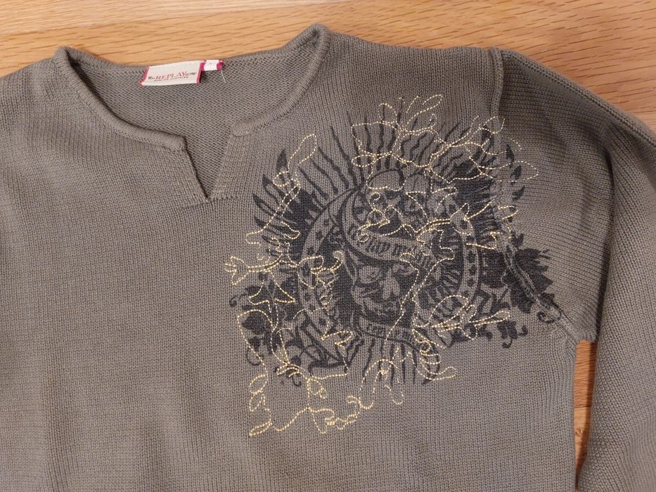 Блуза Replay с дълъг ръкав мъжка