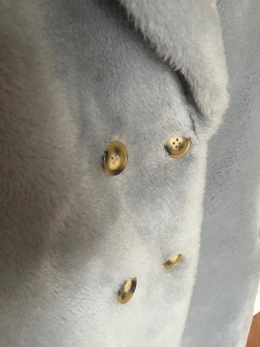 Кожух син кафяв камел