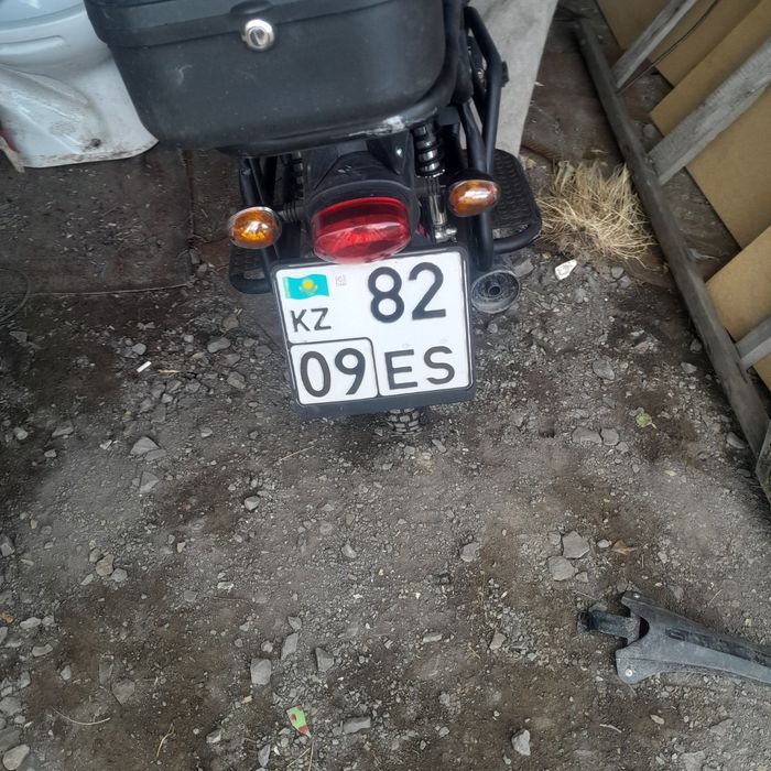 Мопед зелёный цвет