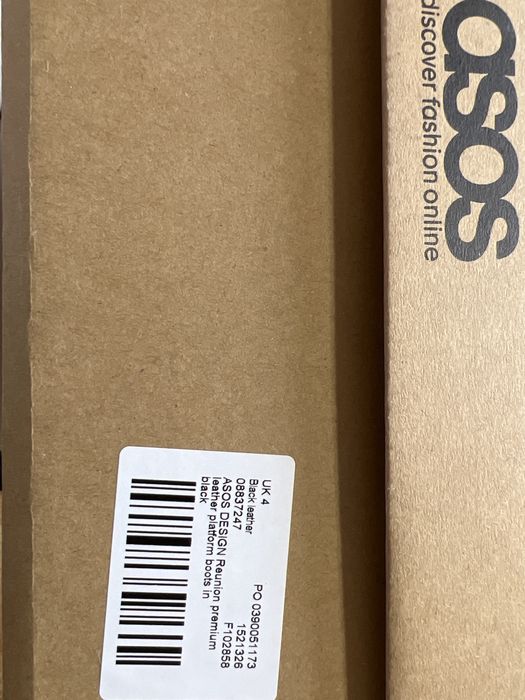 Кожени боти asos