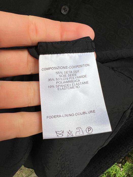Gucci две ризи коприна, памук