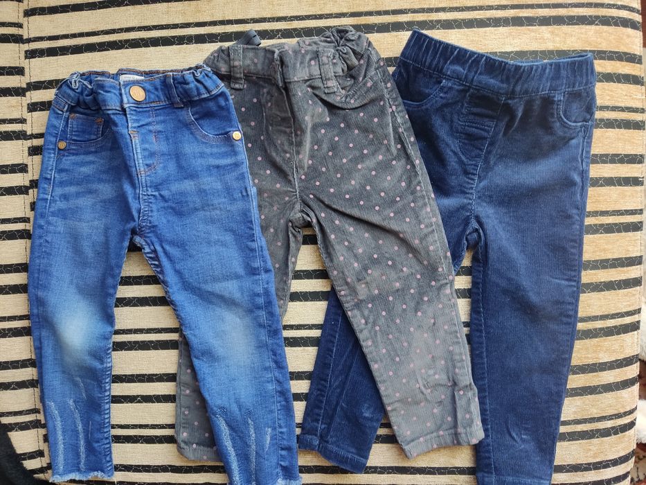 Pantaloni fetita masura 80 și 86