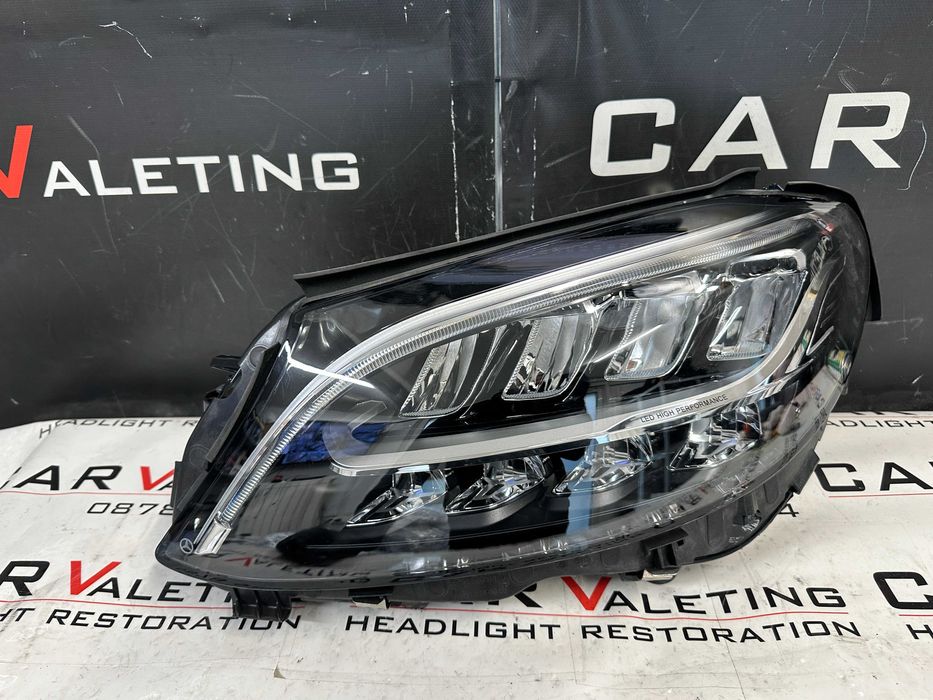 Фарове фар ляв Mercedes C W205 Face farove far Мерцедес Ц В205 205 фейс