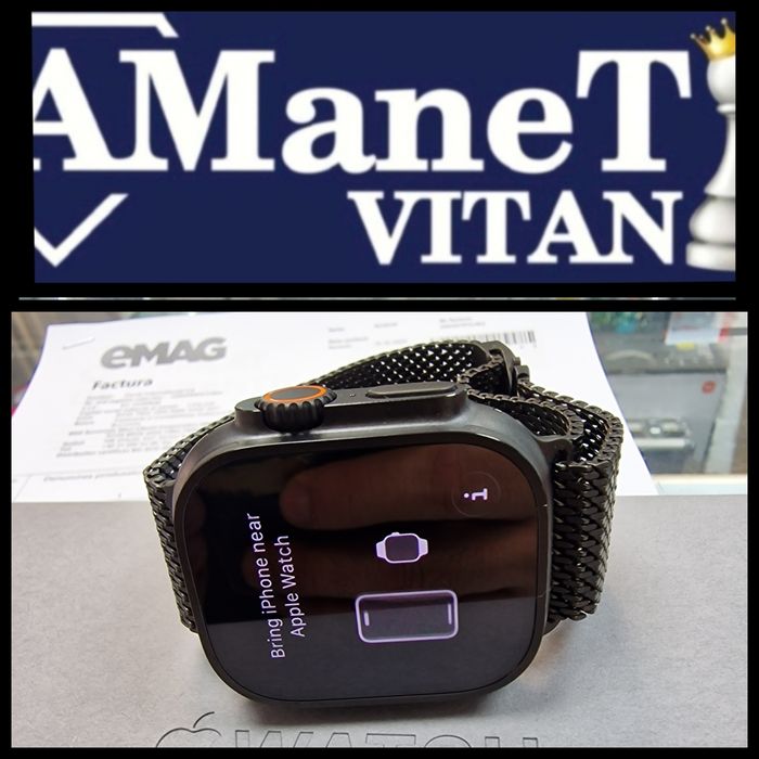 Amanet Vitan 107 Apple Watch Ultra 3