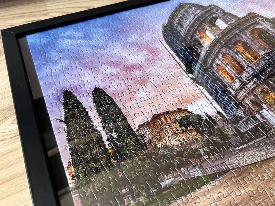 Нареден пъзел в рамка 50х70/1000 части/Рим/Подарък