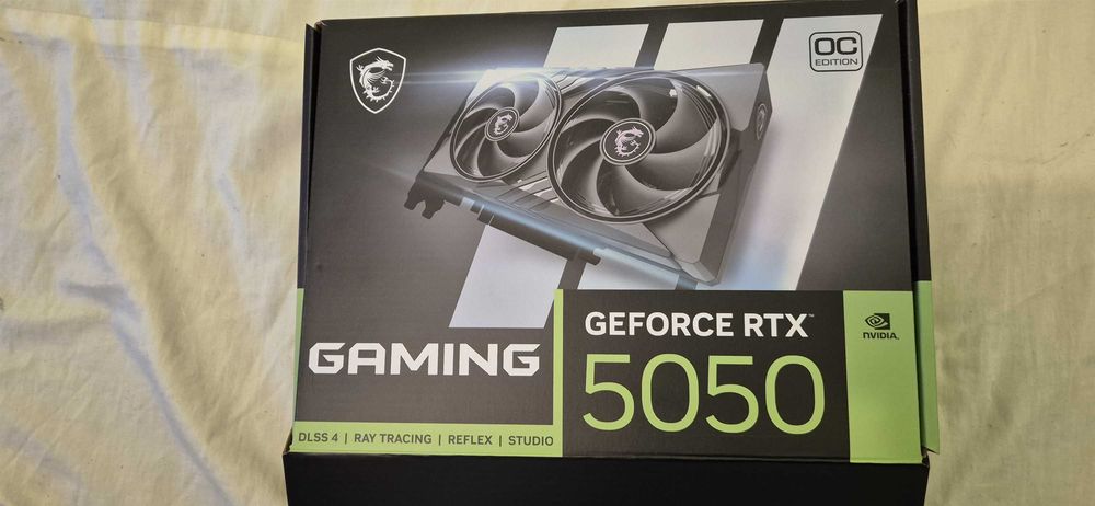 PLACA VIDEO MSI RTX 5050 GAMING OC 8 GB atentie are garantie
