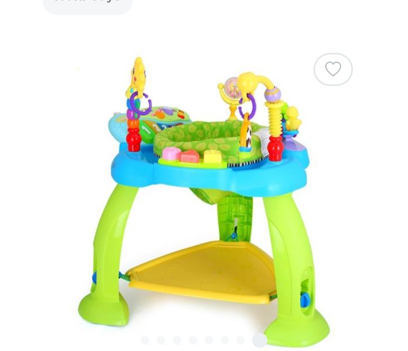 Игровой развивающий центр Hola Toys Музыкальный стульчик, голубой (696