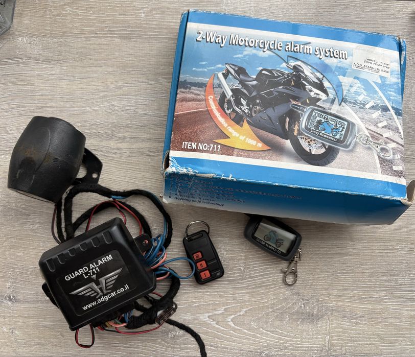 2-Way Motorcycle system Guard alarm L711