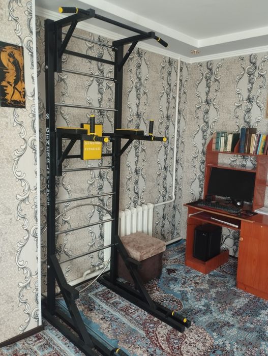 Велотренажёр и шведская стенка (комплект)