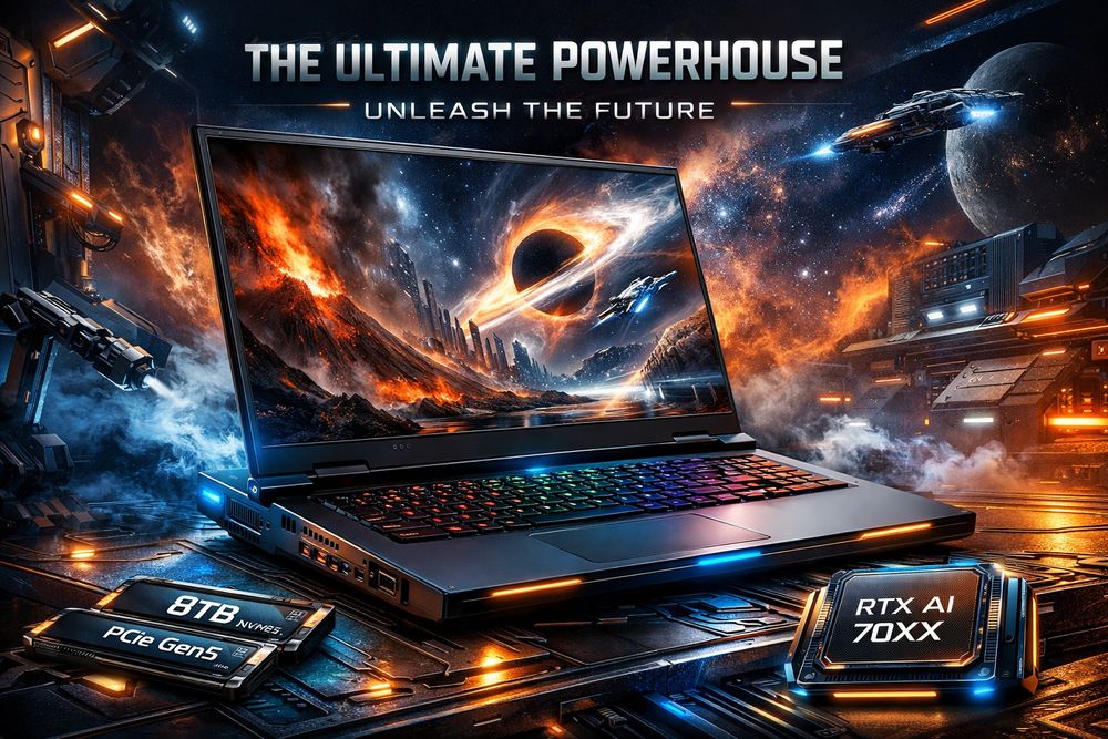 Project GODZILLA X единственный ноут на планете!