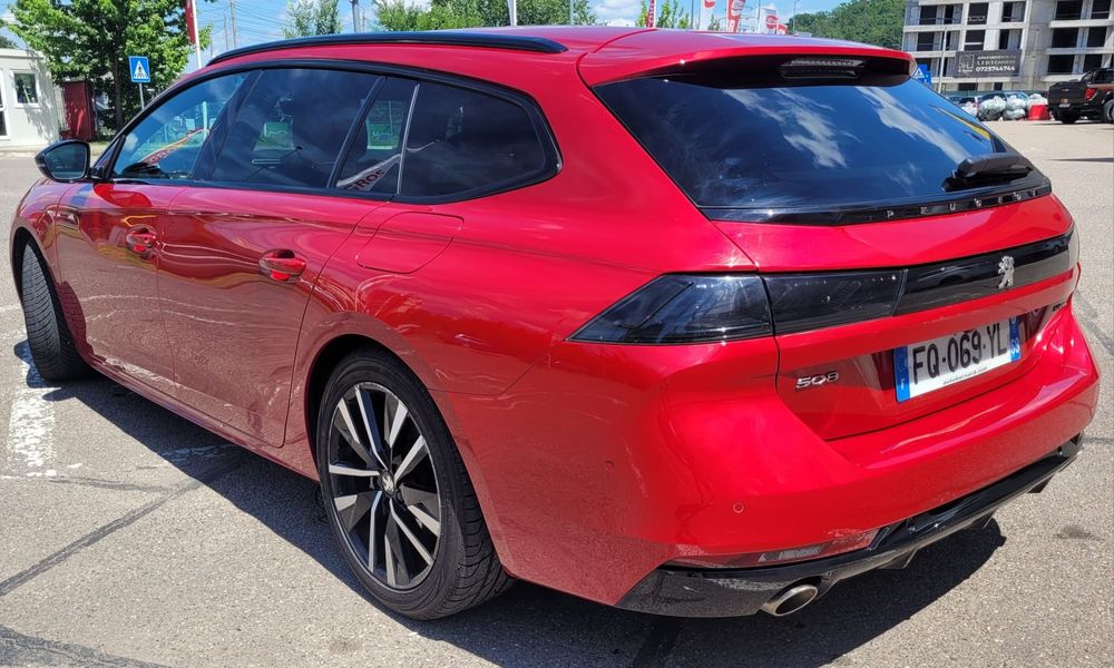Peugeot 508 plug in hybrid 2020 GT, automat , piele, încălzire, masaj, trapă