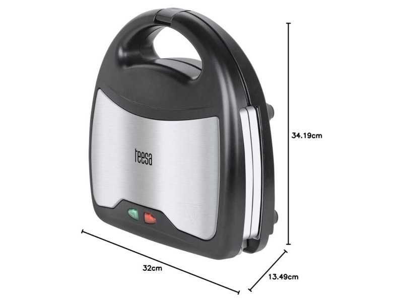Уред за Сандвичи Гофрети Грил 3 в 1 Teesa TSA3221, 800 W