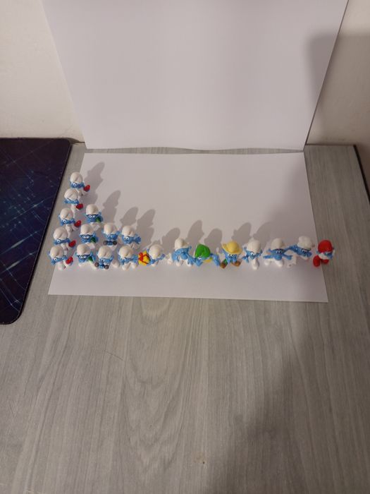 Strumfi din colectia Kaufland