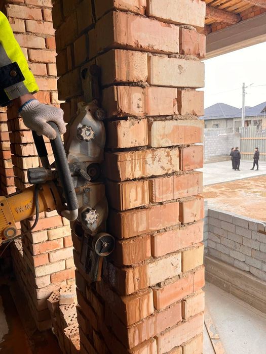 АЛМАЗНЫЙ бурение в Шымкенте сухое и мокрое алмазный  сверление