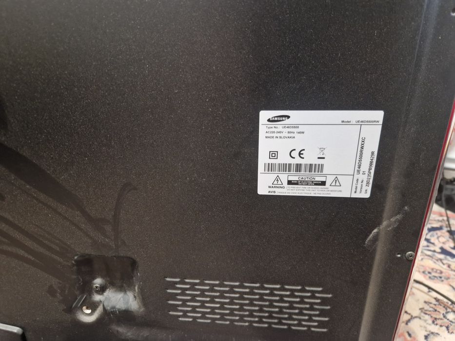 TV Samsung 46D5500, full HD, defect