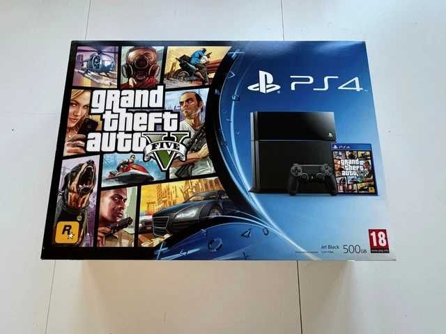 PlayStation 4 FAT 500GB GTA 5 Bundle