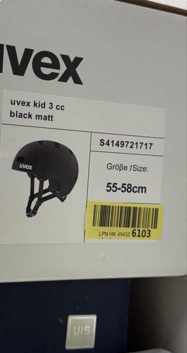 Каска uvex kid 3 cc